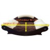canapé design style panier pour chien coussin écru marron écru lavable 