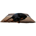 Élégant tapis pour chien avec en cadeau le nom de votre animal de compagnie sur le coussin déhoussable résistant aux grattages