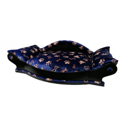 grand canapé pour chien avec coussin lavable