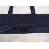 panier ,coussin & couchage déhoussable pour chien et chat  écru et noir