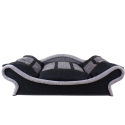 canape pour chien et chat de luxe en tissu d'ameublement résistant aux griffures