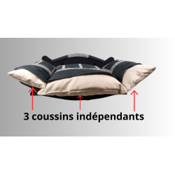 fauteuil arrondi pour chiens ou gros chats