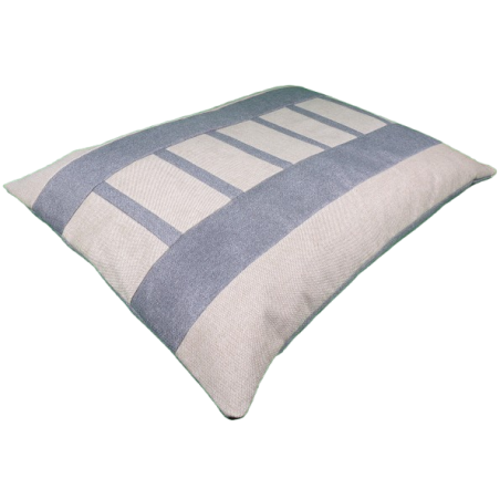 coussin-déhoussable-chien-en-flocons-de-mousse-gris-écru