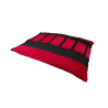 coussin-déhoussable-chien-en-flocons-de-mousse-resistant-noir-rouge