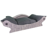 canape pour chien et chat avec une armature en tissu