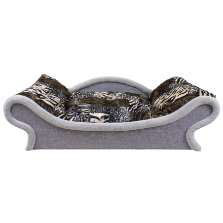 Canapé Royal pour Chat – Design Élégant & Coussin Animalier Ultra Confort