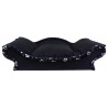 Lit pour chien et chat avec une armature anthracite avec coussin noir pour chat et chien – Élégance moderne et confort premium