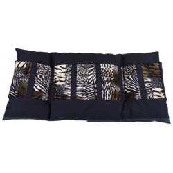 Coussin pour le canapé écru pour chien et chat confortable avec rebords moelleux et un coussin en fourrure animalière