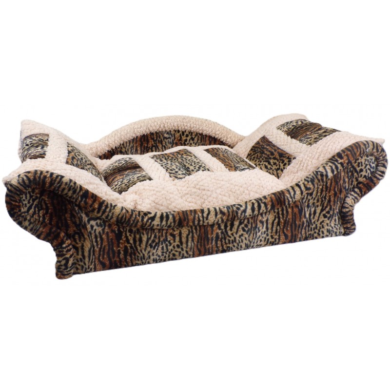 Panier pour chat : confort, sécurité et style réunis en un seul produit avec effet léopard