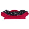 Un couchage pour chien chaud et confortable, parfait pour les moments de détente.