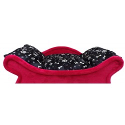 Rebords pour soutien et sécurité
✔️ Design original rouge et noir