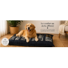 Coussin de Sol Déhoussable pour Chien – Style Animalier et Confort Absolu