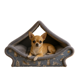 Sa forme enveloppante procure un sentiment de sécurité idéal pour les chats et les petits chiens.