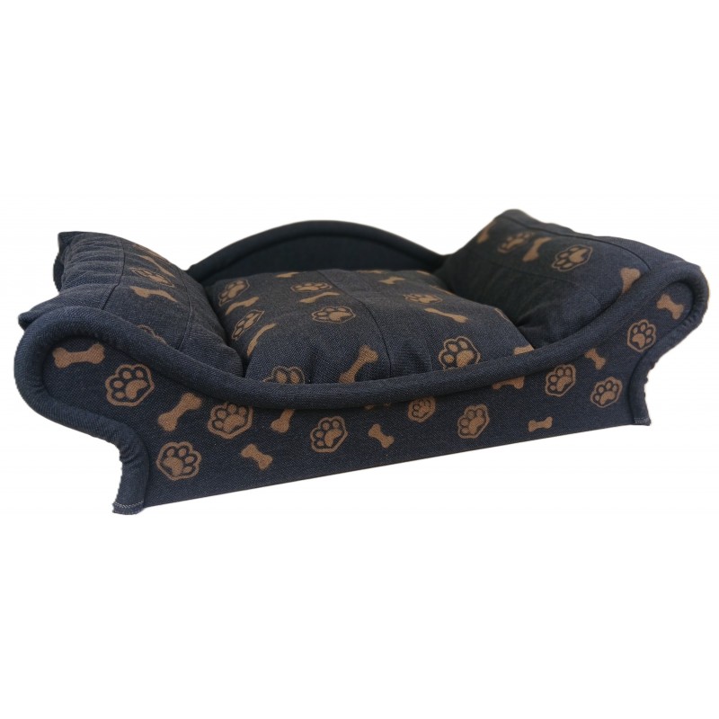 un canapé aussi élégant que confortable, conçu pour les chiens et les chats en quête d'un véritable cocon de bien-être.