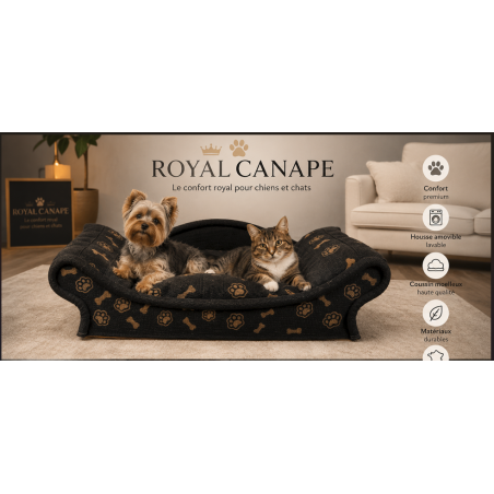 ROYALCANAPE – L'élégance française au service du bien-être animal.