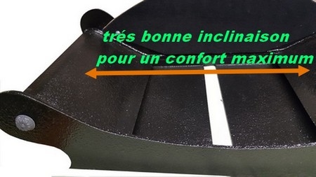 armature en bois et aluminium traitement vernis marin pour acceuillir le coussin pour chien-chat