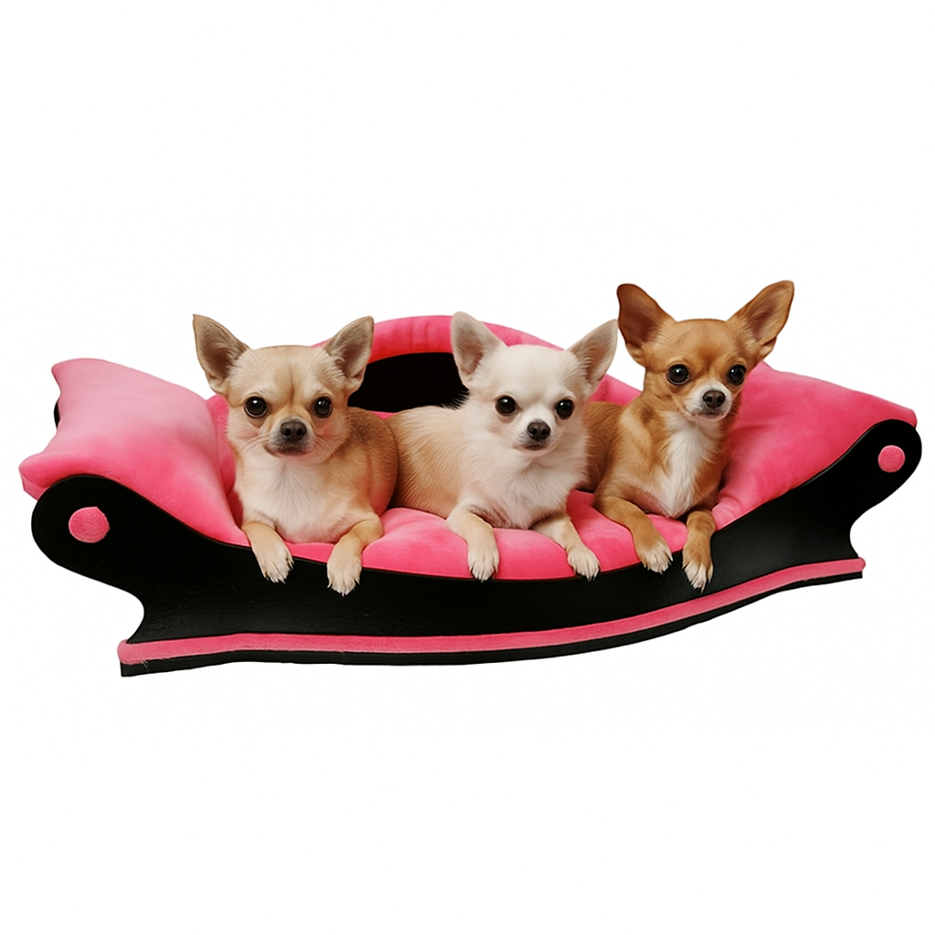 Housse de remplacement en tissu d'ameublement et en polaire destinée à notre gamme de canapés pour chiens, de fauteuils pour chats, ainsi qu'à notre collection de coussins pour chiens et chats.